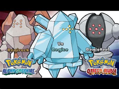 regice, regirock, registeel, creatures (company), game freak.